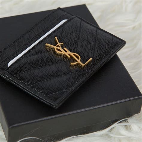 antique rose ysl card holder|Ysl cardholder On Sale .